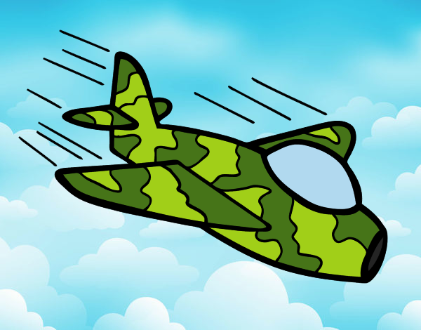 Avión de camuflaje