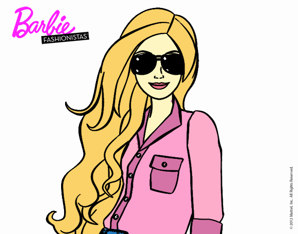 Barbie con gafas de sol