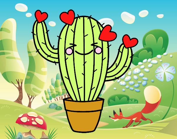 Cactus corazón