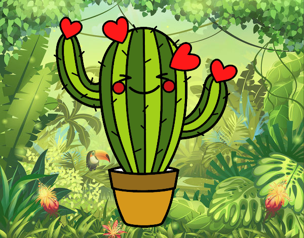 Cactus corazón