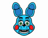 Cara de Toy Bonnie de Five Nights at Freddy's