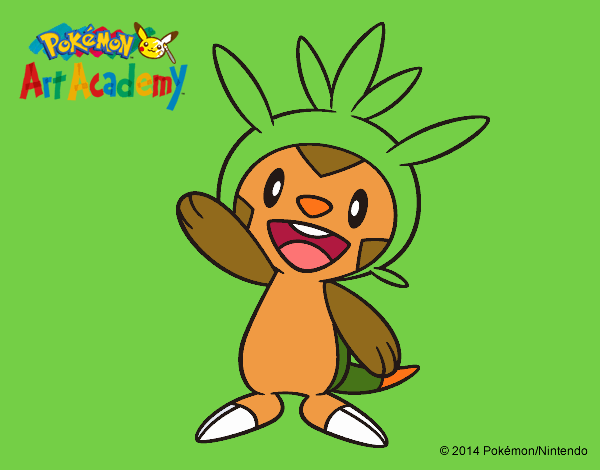 Chespin saludando