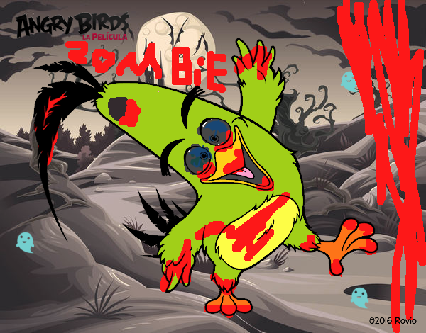 angry bird la pelicula zombie choc zombie