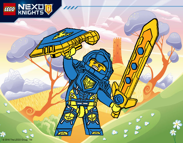 Clay lider de los Nexo Knights