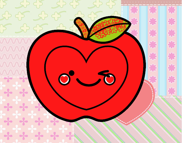 Manzana corazón