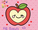 Manzana corazón