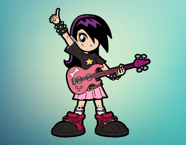 Niña rockera