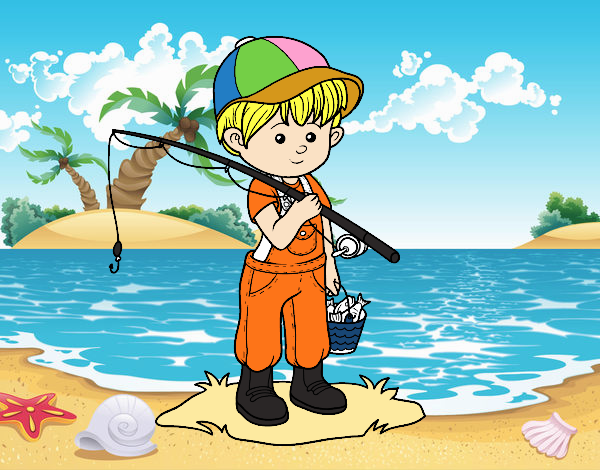 Niño pescador