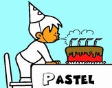 Pastel de cumpleaños III