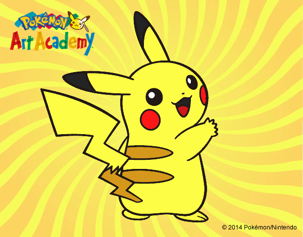 Pikachu de espaldas