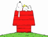 Snoopy durmiendo