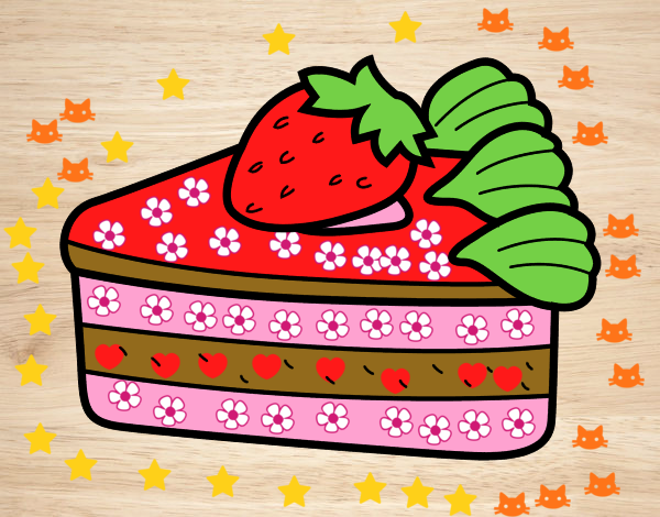 Tarta de fresas