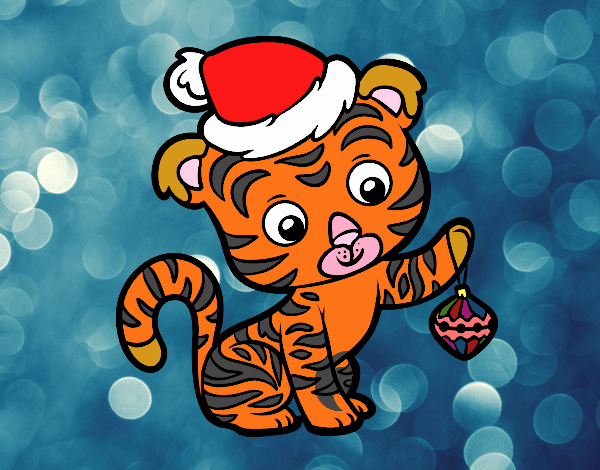 Tigre navideño