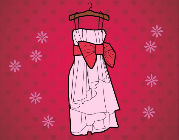 El vestido rosa