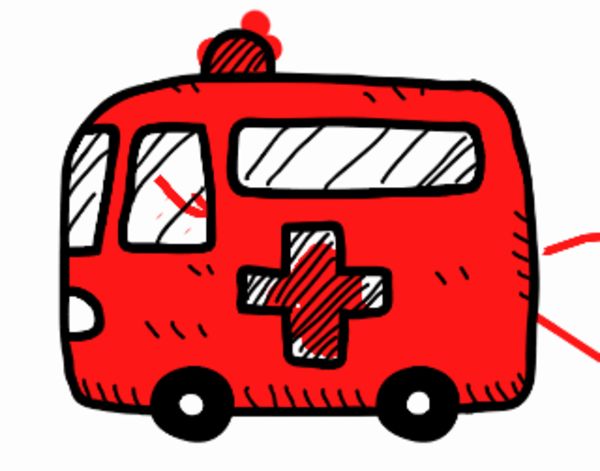 Dibujo de Ambulancia cruz roja pintado por en  el día 11-05-20 a  las 23:16:42. Imprime, pinta o colorea tus propios dibujos!