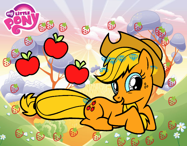 Applejack y sus manzanas