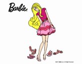 Barbie y su colección de zapatos