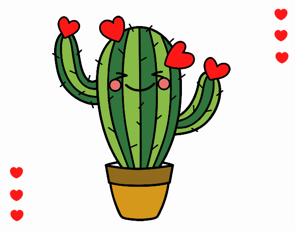 Cactus corazón