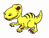 Dinosaurio velociraptor