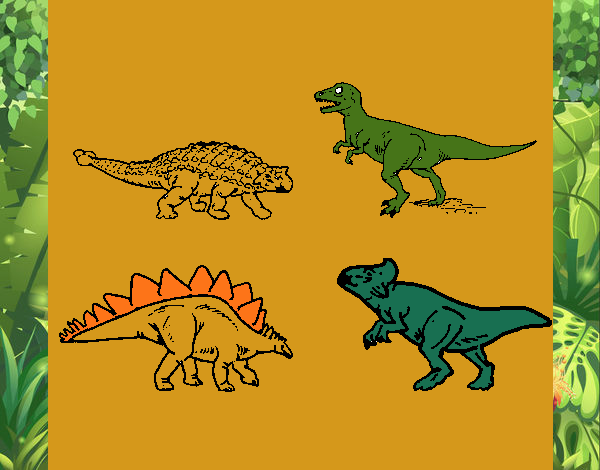 Dinosaurios de tierra