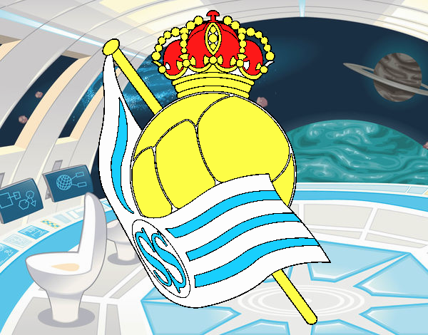 Escudo de la Real Sociedad de Fútbol