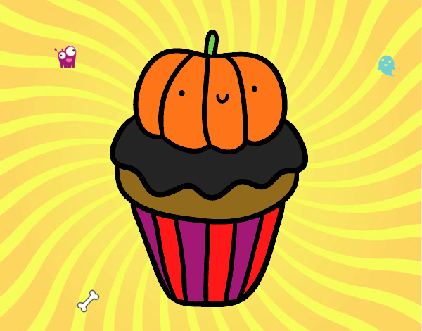 Halloween cupcake