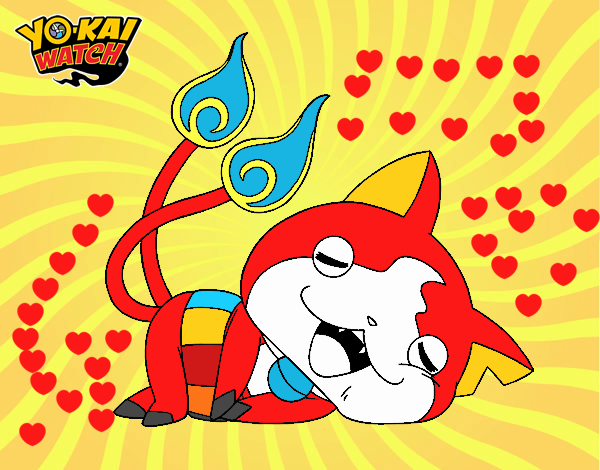 Jibanyan tumbado