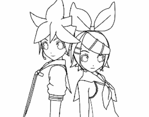 Len y Rin Kagamine Vocaloid