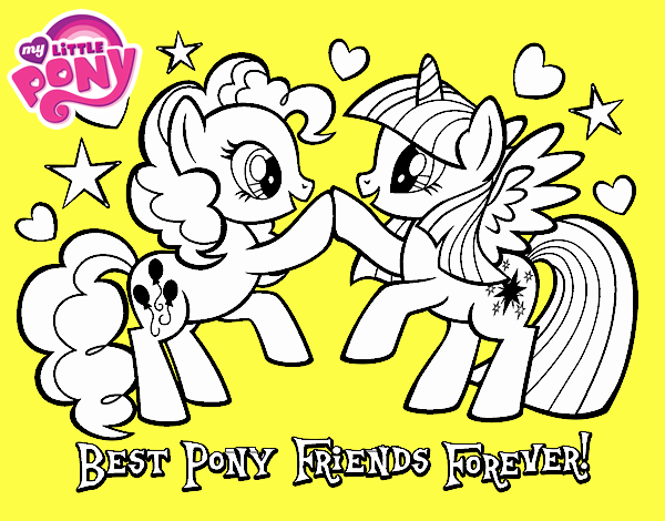 Mejores Pony Amigas para siempre