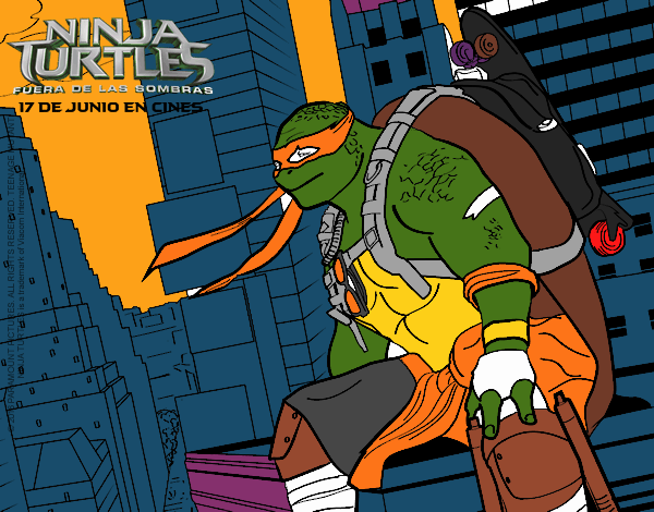 Michelangelo de Ninja Turtles