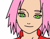 Sakura Haruno red