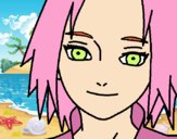 Sakura Haruno red