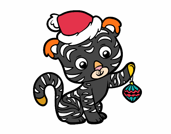 Tigre navideño