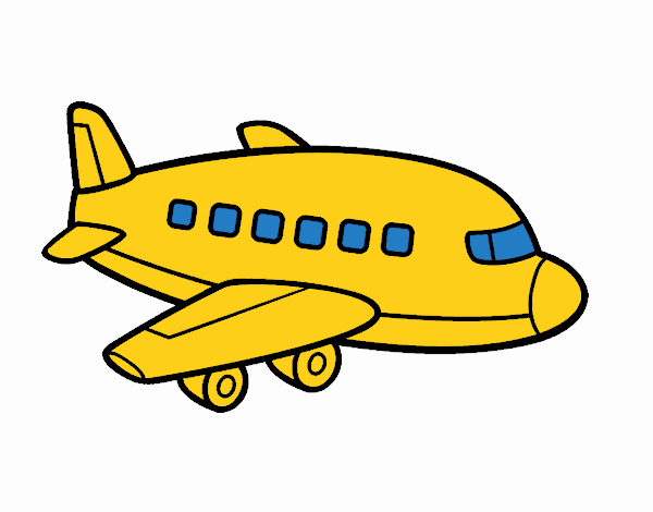 Un avión de pasajeros