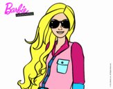 Barbie con gafas de sol