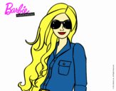 Barbie con gafas de sol