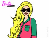 Barbie con gafas de sol