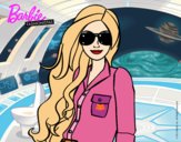 Barbie con gafas de sol