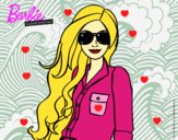 Barbie con gafas de sol