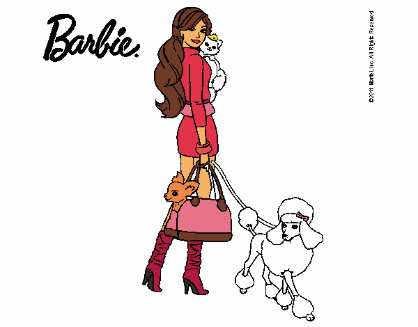 Barbie elegante