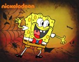 Bob Esponja saludando