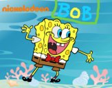 Bob Esponja saludando