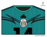 Camiseta del mundial de fútbol 2014 de México