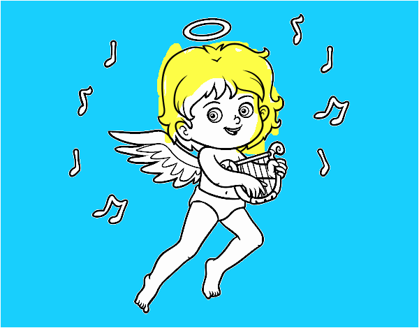 el anjel del amor cupido
