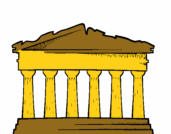 Dibujo de El Partenón pintado por en  el día 20-05-20 a las  22:33:01. Imprime, pinta o colorea tus propios dibujos!