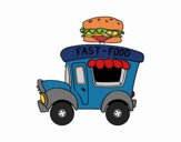 Food truck de hamburguesas