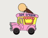 Food truck de helados