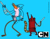 Mordecai y Rigby