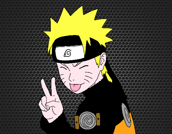 Naruto sacando lengua