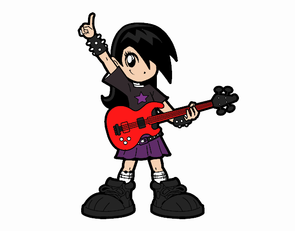 Niña rockera